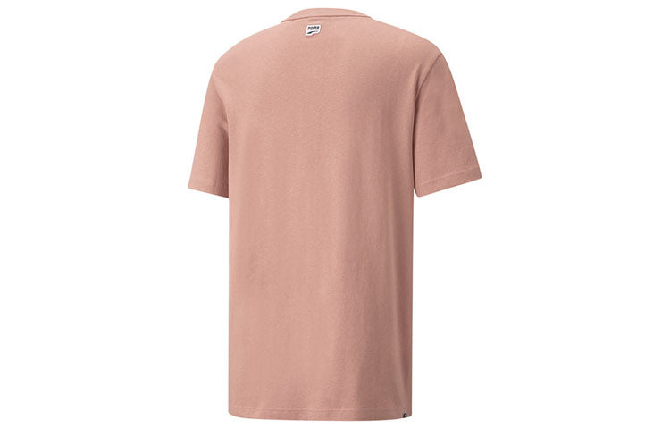 PUMA Downtown Logo Tee 'Pink' 535359-24