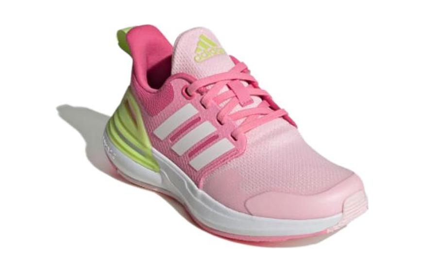 (GS) adidas RapidaSport Bounce 'Clear Pink Solar Yellow' ID2385