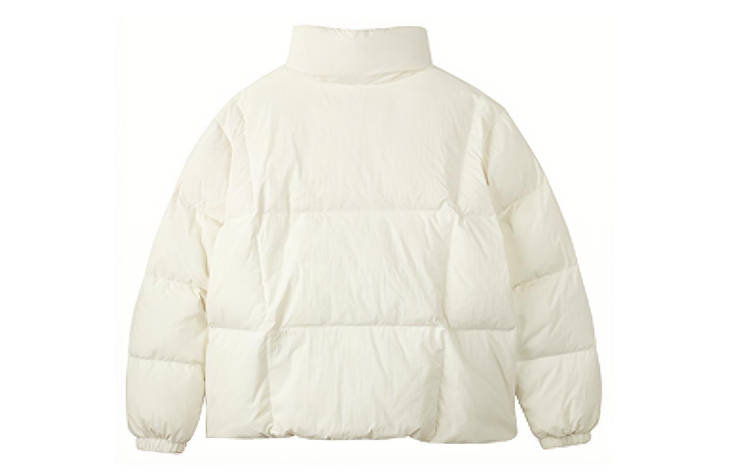 (WMNS) Skechers Lifestyle Series Short Down Jacket 'White' L423W095-0074