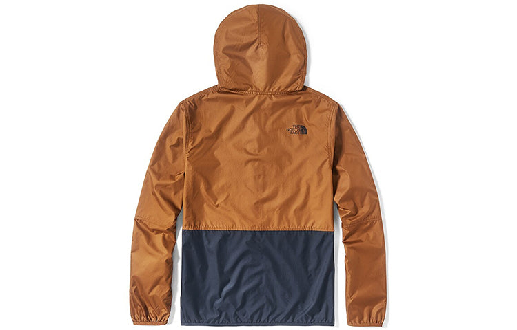 THE NORTH FACE SS20 Hoodie Jacket For Men Brown/Blue 4NEF-U6C