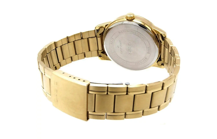 CASIO Female DRESS Japan / South Korea Fashion Waterproof White Dial White Analog LTP-V002G-7B