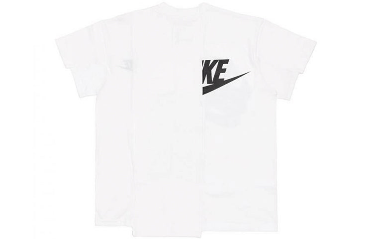 (WMNS) Nike x sacai Hybrid T-Shirt 'White' CD6310-100