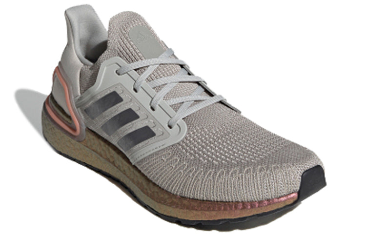 adidas Ultraboost 20 'Metal Grey Signal Coral' FV4389