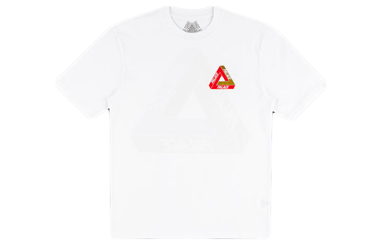 Men's PALACE Chi-ferg Tee Shanghai limited Chi-Ferg Pattern Printing Short Sleeve White P17TS162