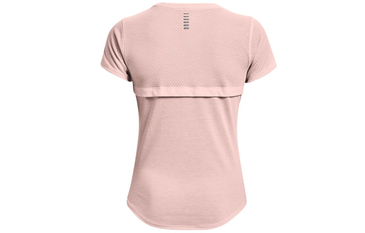 (WMNS) Under Armour Streaker Causual T-Shirts 'Pink' 1361371-685