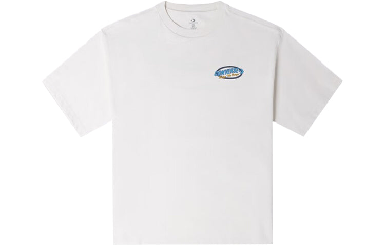 Converse Retro Sail Boat Graphic T-shirt Asia Sizing 'White' 10025441-A02