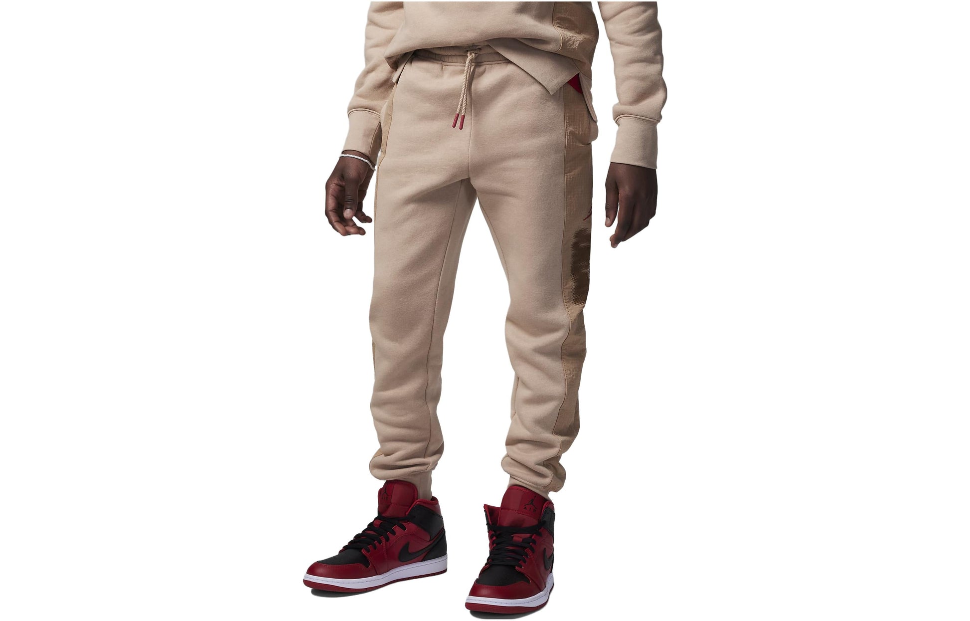 (GS) Air Jordan Nothing But Nylon Jogger Pants 'Hemp' 95C620-X0L