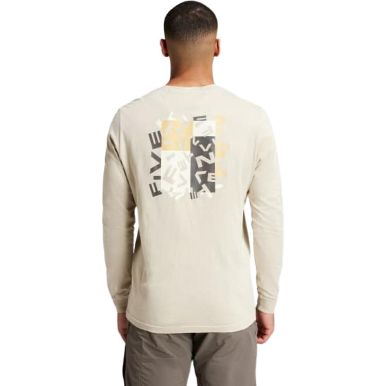 adidas Five Ten Graphic Long Sleeve T-shirt Asia Sizing 'Putty Grey' IN2916
