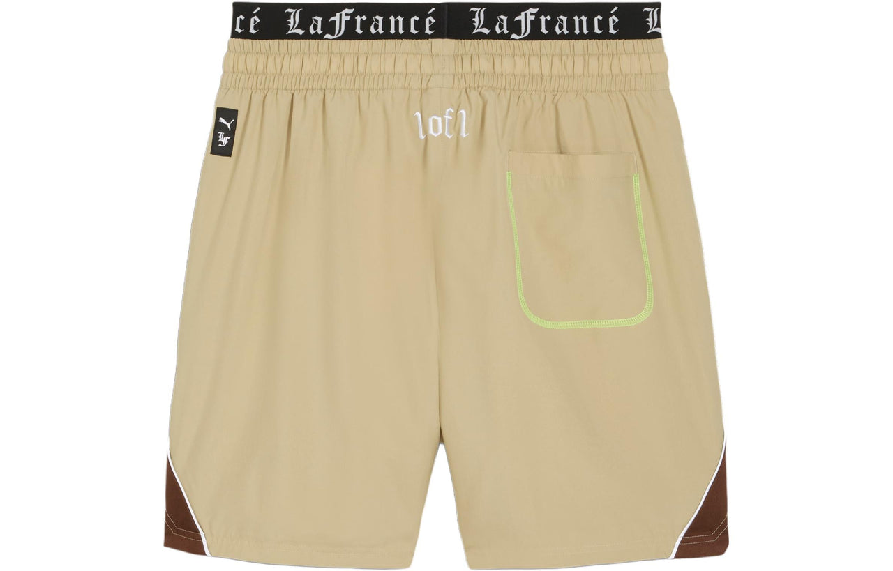 PUMA HOOPS x LAFRANC Woven Shorts 'Sand Brown' 622832-01
