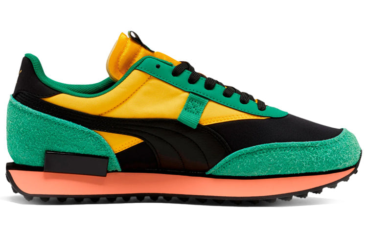 PUMA Future Rider Game On 'Black Amazon Green' 371320-03