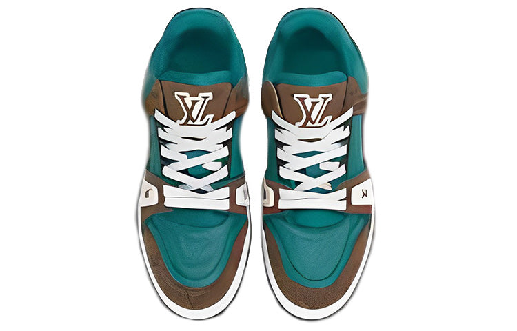 LOUIS VUITTON Trainers 'Brown Teal' 1AARPZ