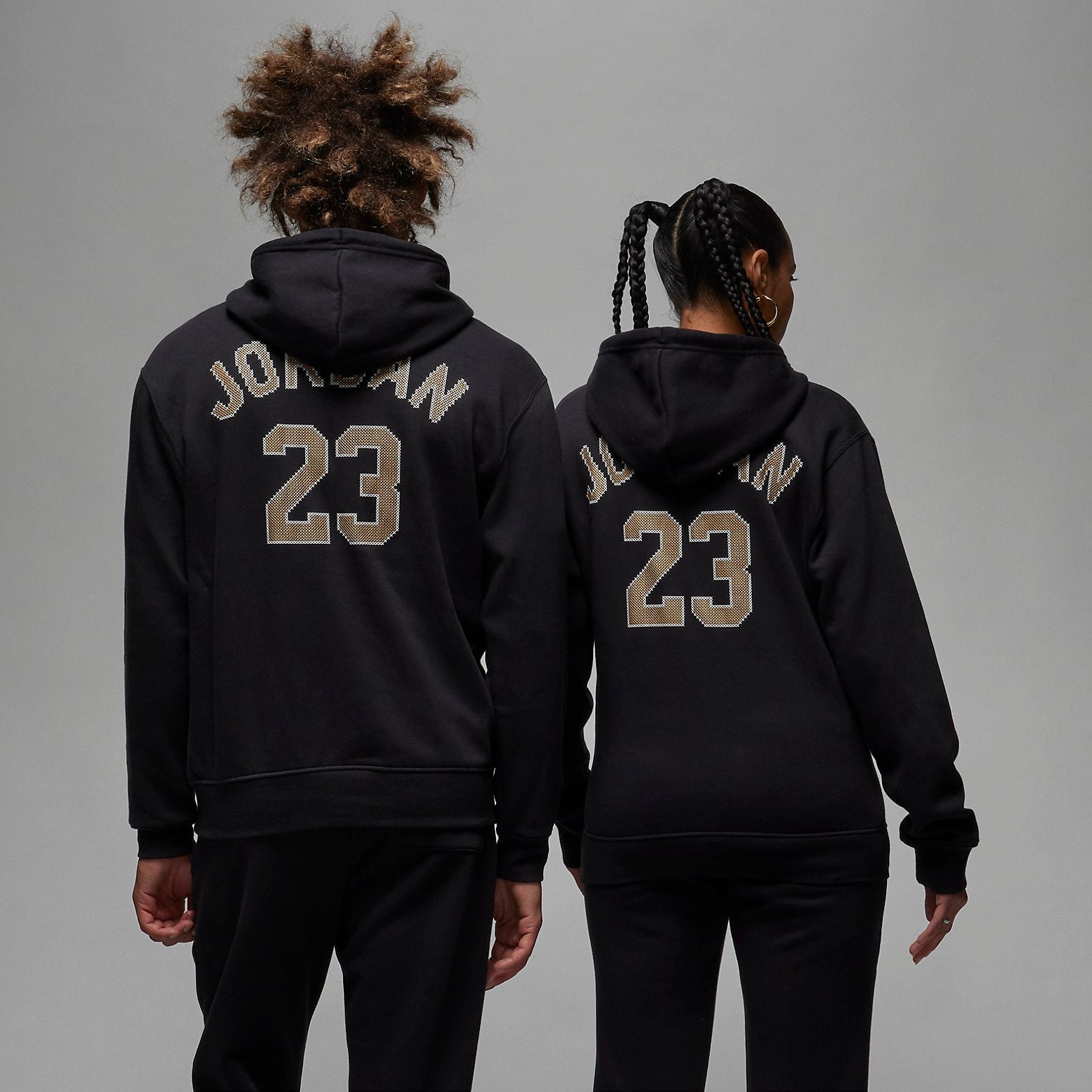 Air Jordan Holiday Fleece Pullover Hoodie 'Black' FD7465-011