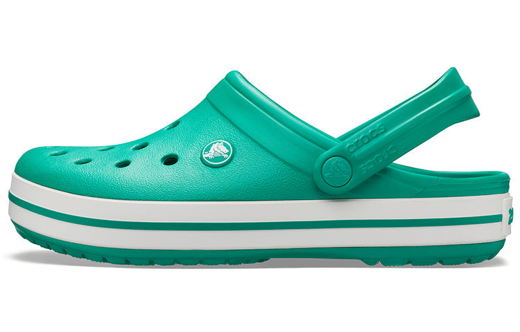 Crocs Crocband Lightweight Wear-Resistant Unisex Green Sandals 11016-3TL