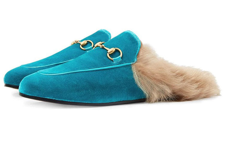 (WMNS) Gucci Shoe Blue 448657-K4D50-4461