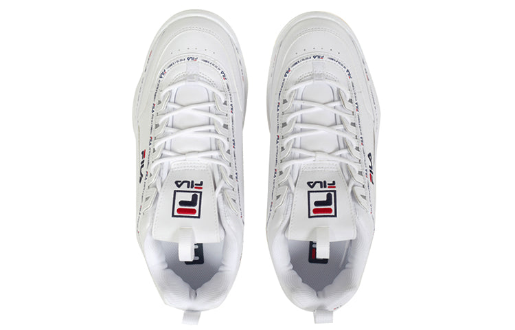(WMNS) FILA Disruptor Running Shoe White 1GM00848_100