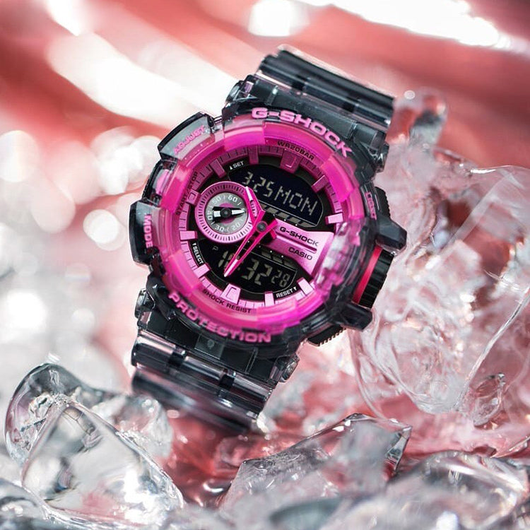 CASIO Baby-G 'Black & White' GA-400SK-1A4PRS&BA-110CR-7A