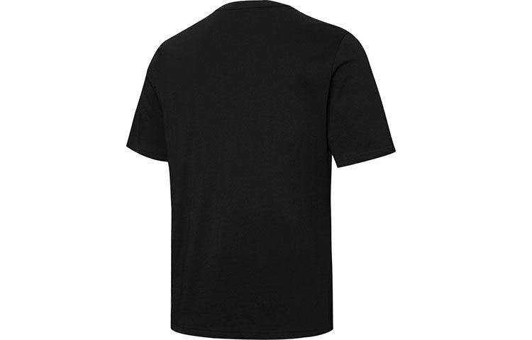 PUMA Nu-tility Logo Printing Sports Round Neck Short Sleeve Black 848642-01