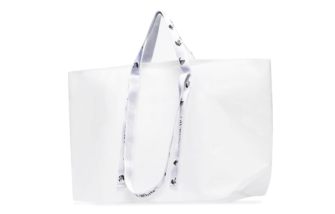 Off-White Commercial HandholdBag White OWNA094E20PLA0020110