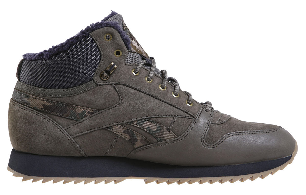 Reebok Cl Lthr Mid Ripple Mu 'Grey Green' DV5110