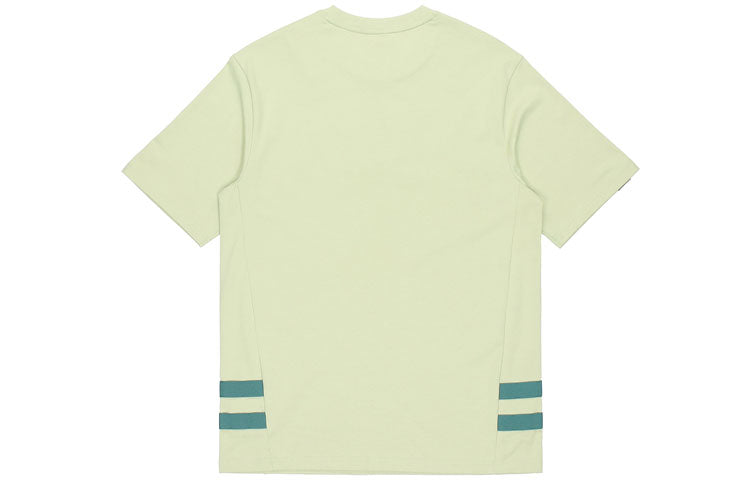 FILA FUSION Casual Sports Round Neck Loose Short Sleeve Retro Green T11M123102F-KK