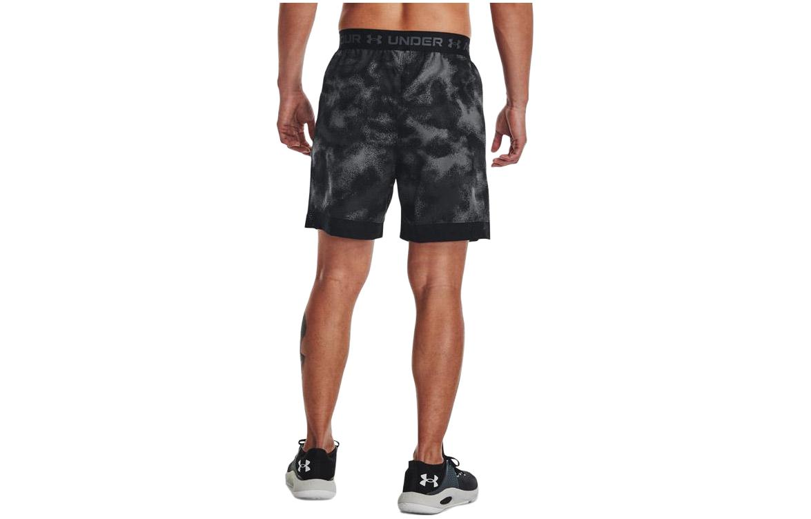 Under Armour Vanish Woven 6" Printed Camo Shorts 'Black Grey' 1376784-001