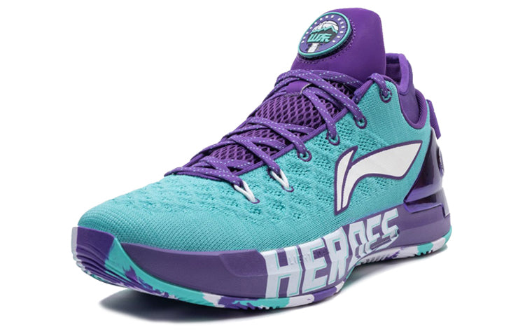 Li-Ning Yushuai 13 Low C. J. McCollum Player Edition 'Fluorescent Green Purple' ABAP095-G
