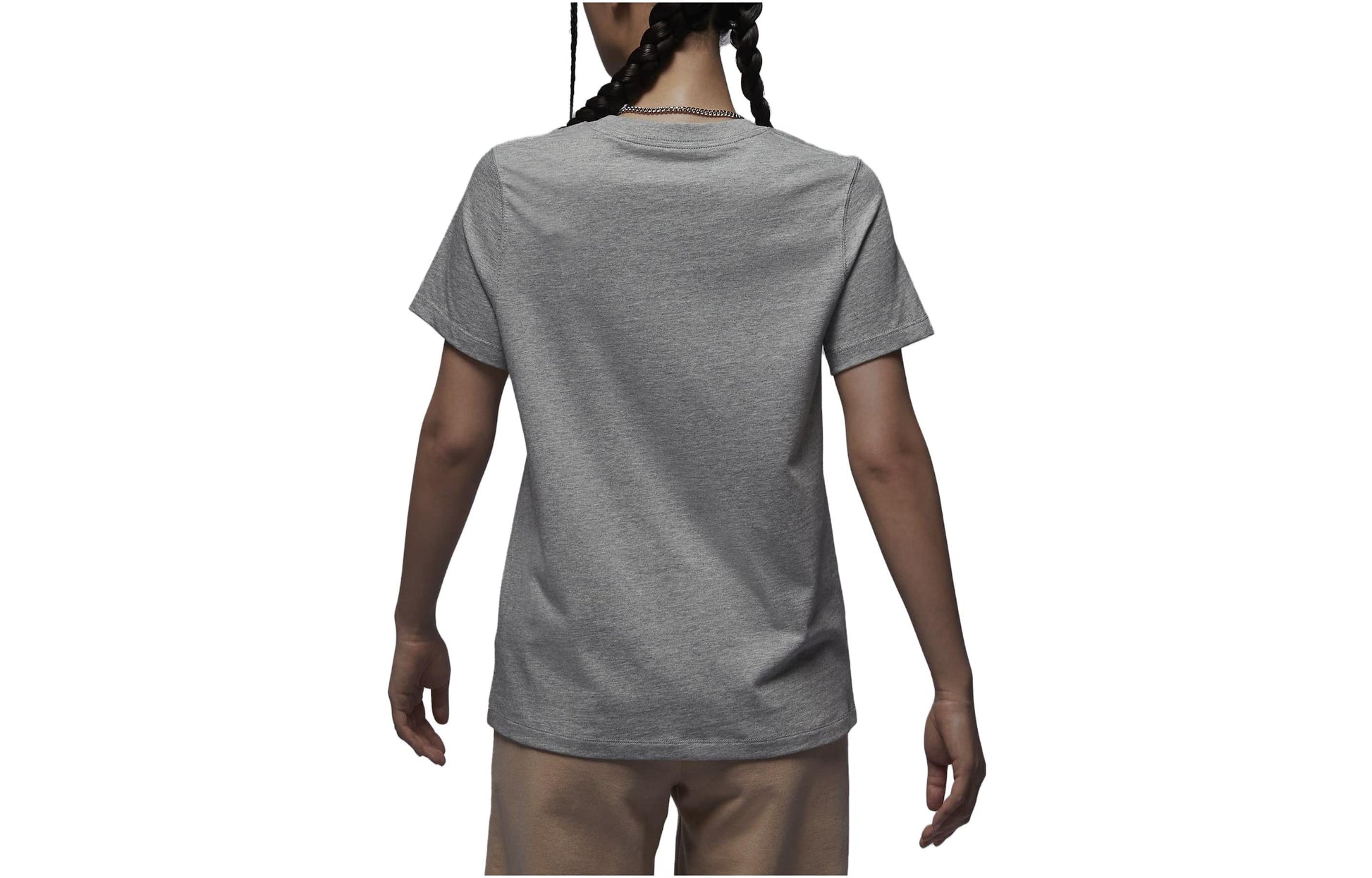 (WMNS) Air Jordan Make Them Look T-shirt 'Grey' FD0103-063