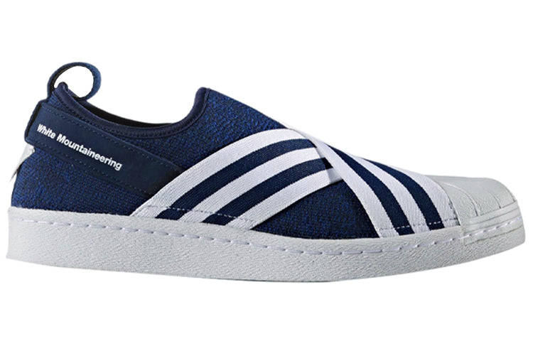 adidas White Mountaineering x Superstar Slip On PK 'Collegiate Navy' BY2879