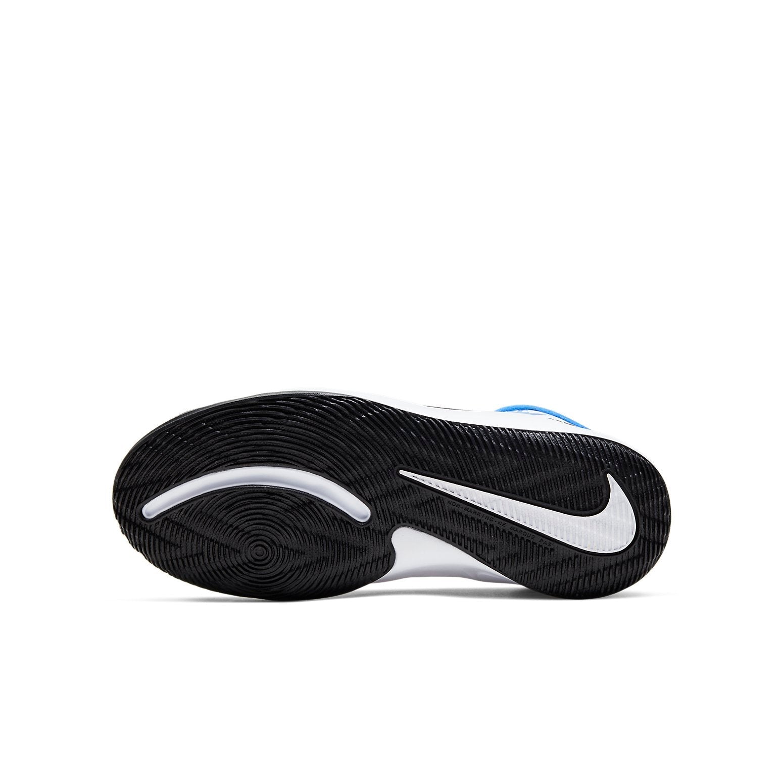 (GS) Nike Team Hustle D 9 'Black White Blue' CW5815-100