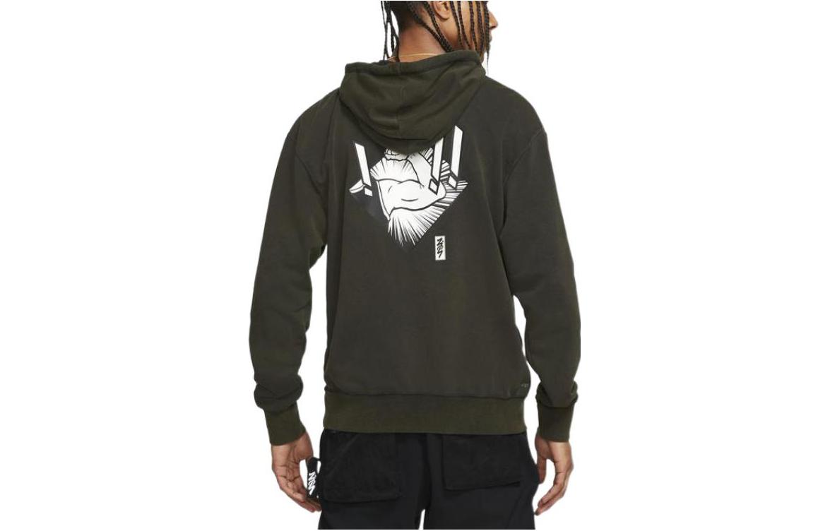 Air Jordan Zion Dri-Fit Fleece Pullover Hoodie 'Black' DH0598-010