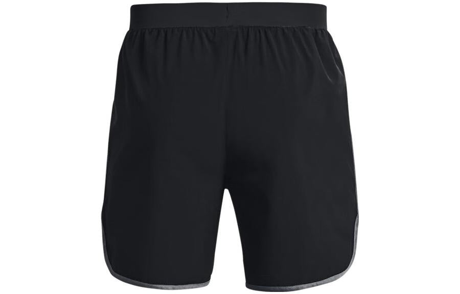 Under Armour HIIT Woven 6inch Shorts 'Black Grey' 1377027-001
