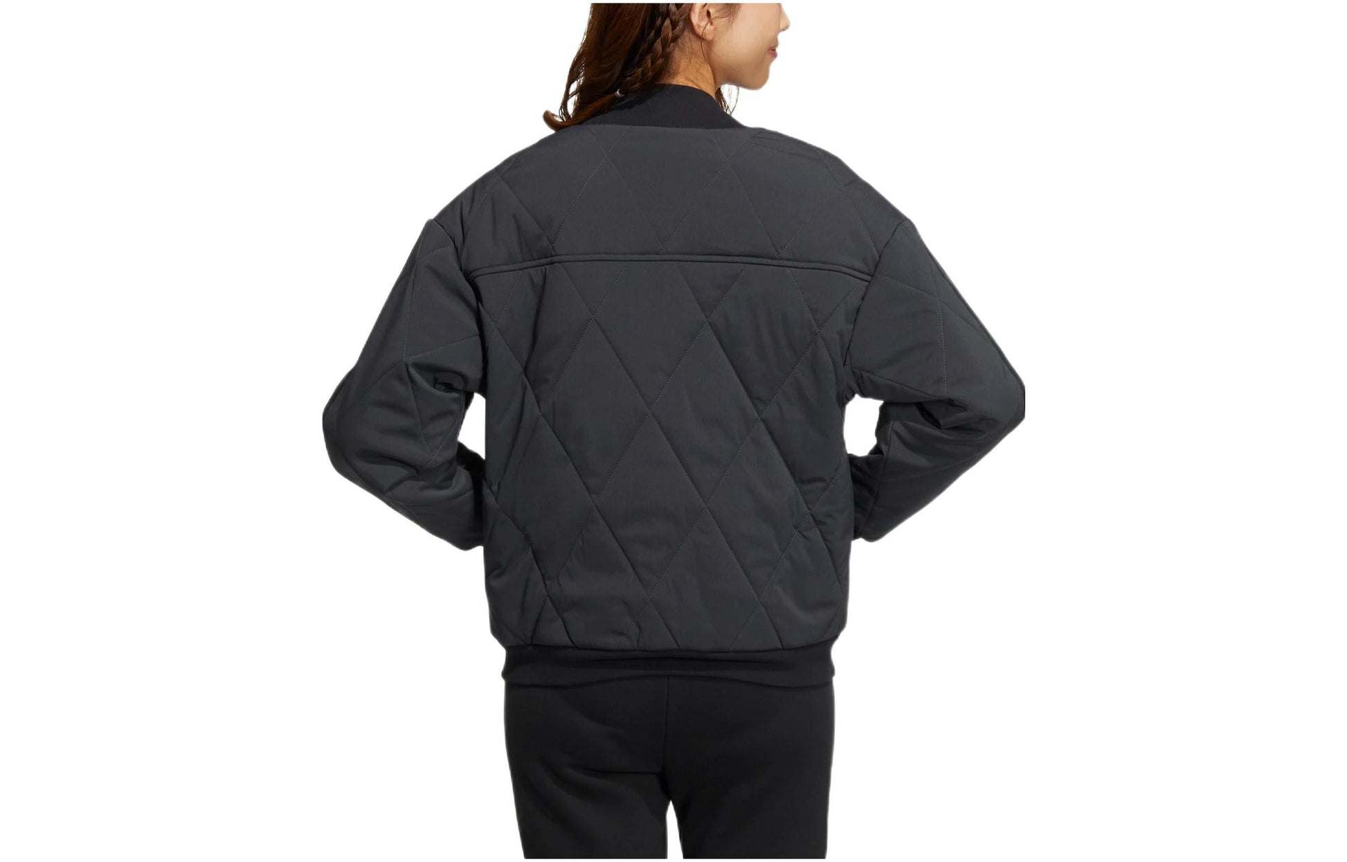 (WMNS) adidas Neo Basketball Jackets 'Black' HN2436