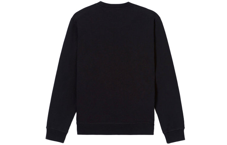 KENZO Tiger Classic Tiger Embroidered Long Sleeve Sweatshirt Unisex Black FA55SW0014XA-99