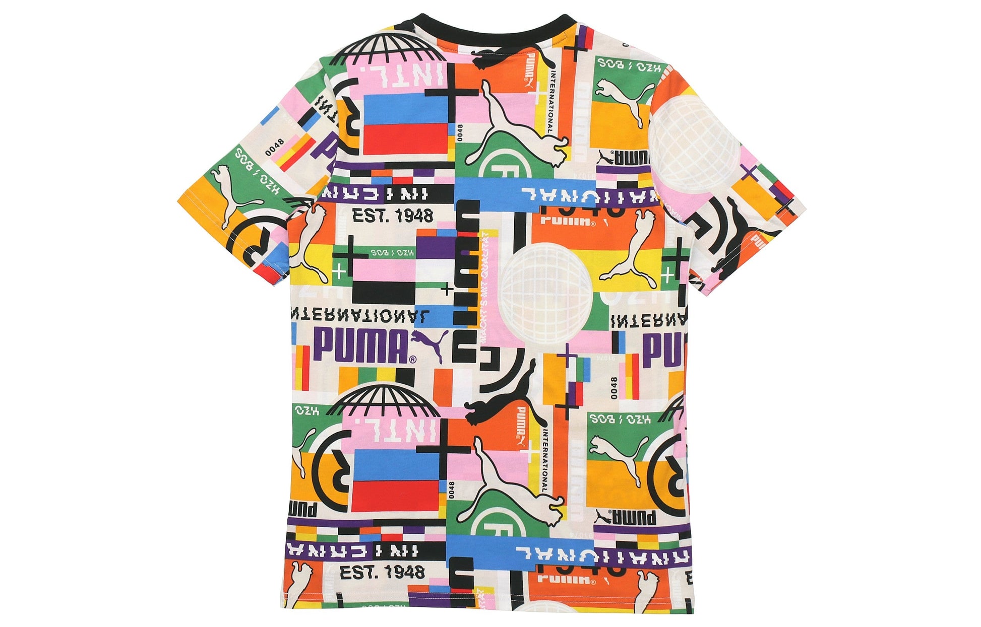 PUMA International Printed Short T-Shirts 'Multicolor' 531333-02
