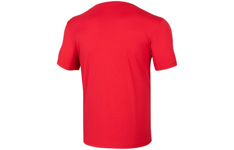 Men's Skechers Training Running Sports Knit Short Sleeve Clown Red P220M052-00RS