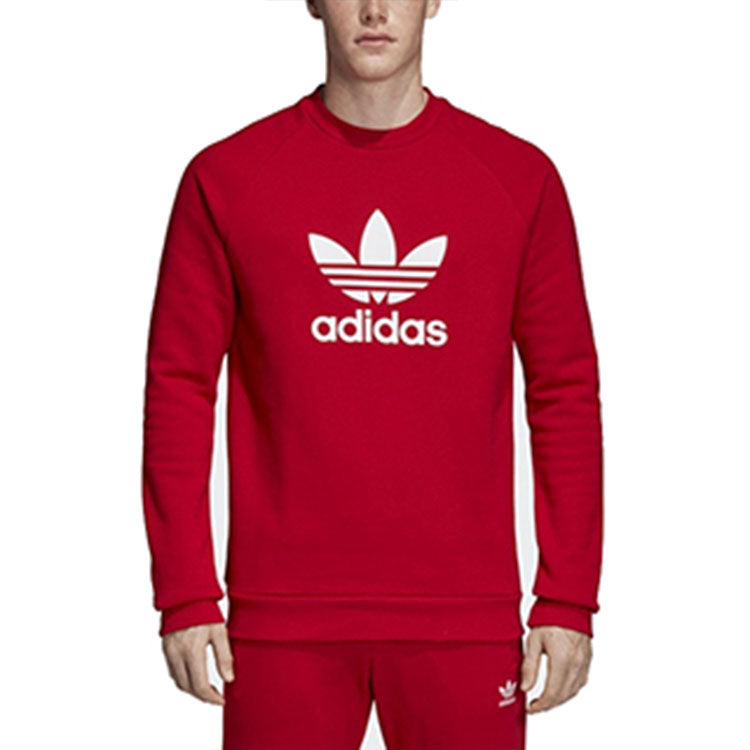adidas originals TREFOIL WARM-UP CREW SWEATSHIRT DX3615