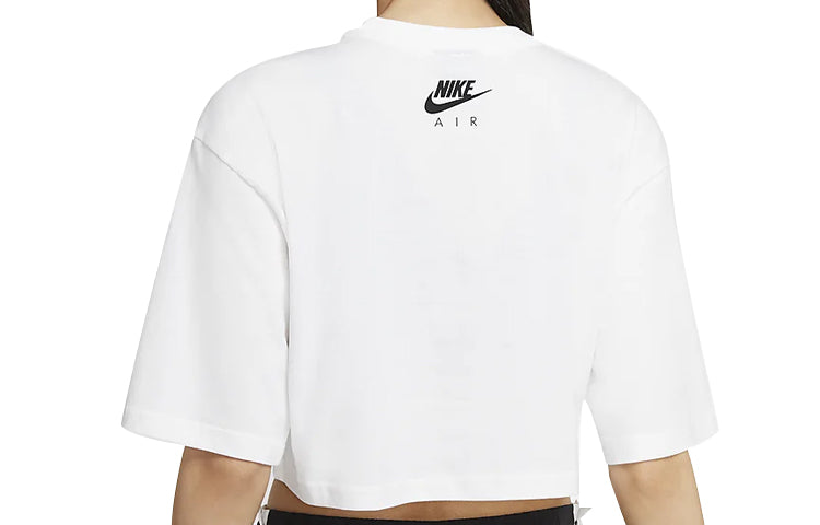 (WMNS) Nike Air Short Sleeve Tops White CJ3060-100