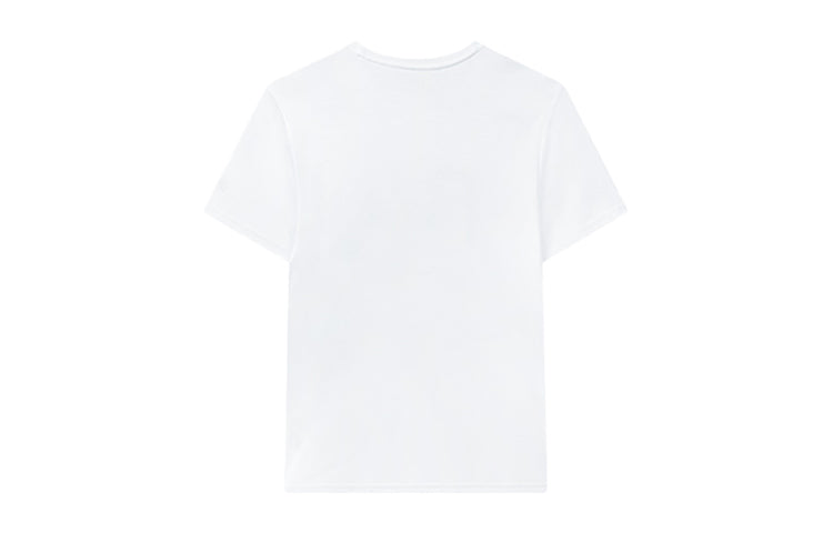 FILA Large Alphabet Printing Minimalistic Short Sleeve White F11M028165F-WT
