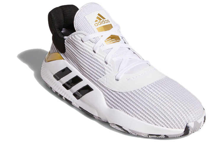 adidas Pro Bounce 2019 Low 'White Black Gold' EF0472