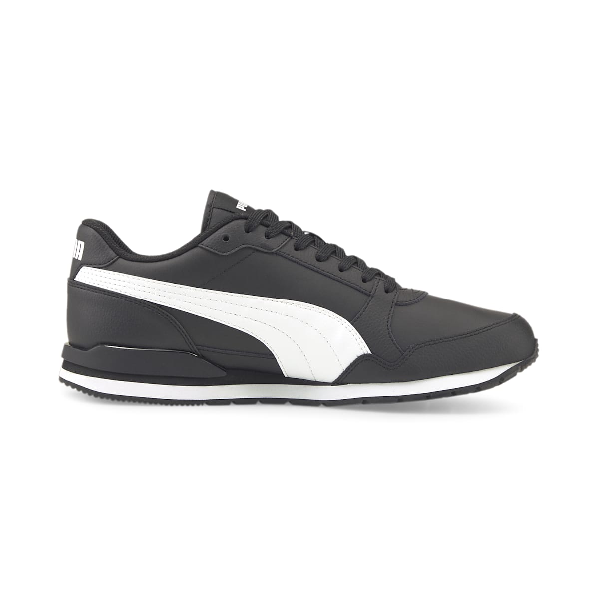 PUMA ST Runner v3 Leather 'Black White' 384855-06