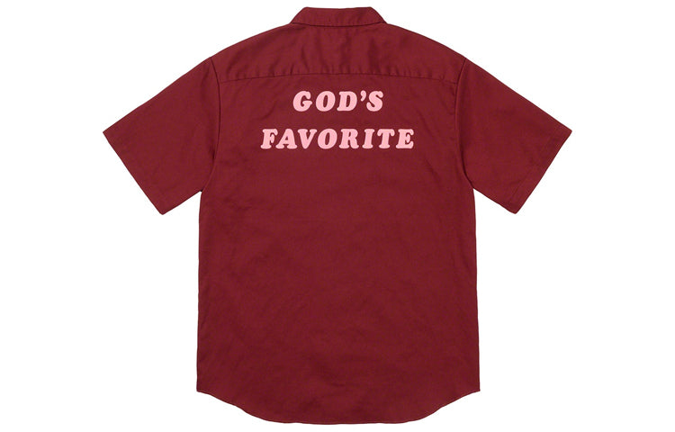 Supreme FW19 Week 5 Gods Favorite Shirt 'Red' SUP-FW19-574