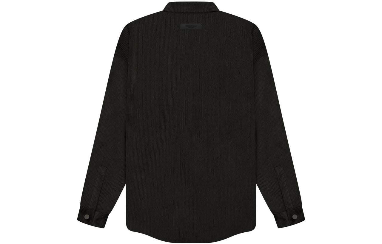 Fear of God Essentials SS23 Corduroy Jacket 'Off-Black' FOG-SS23-045