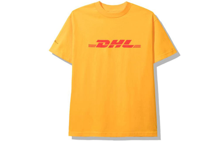 ANTI SOCIAL SOCIAL CLUB x DHL Unisex Printing Tee Yellow ASST393