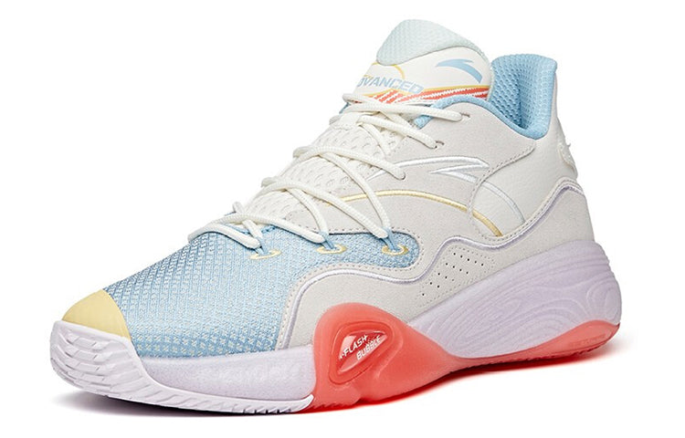 ANTA 1.0 Cement Bubble Basketball Shoes 'White' 912121608S-3