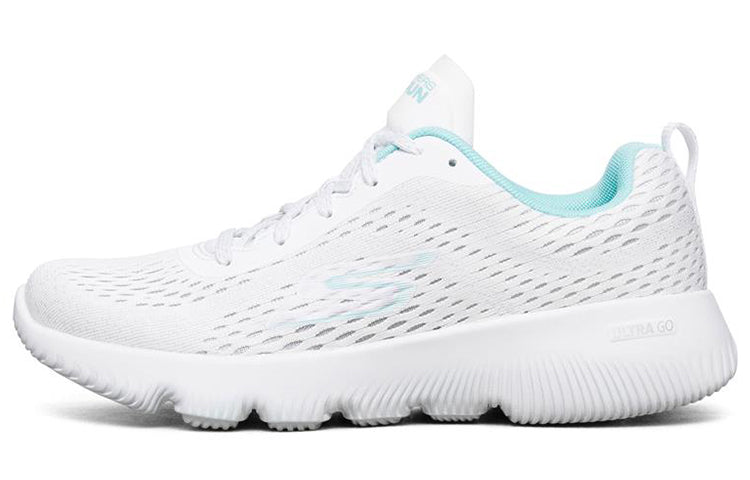 (WMNS) Skechers Go Run Focus Low-Top White/Blue 128023-LGLB