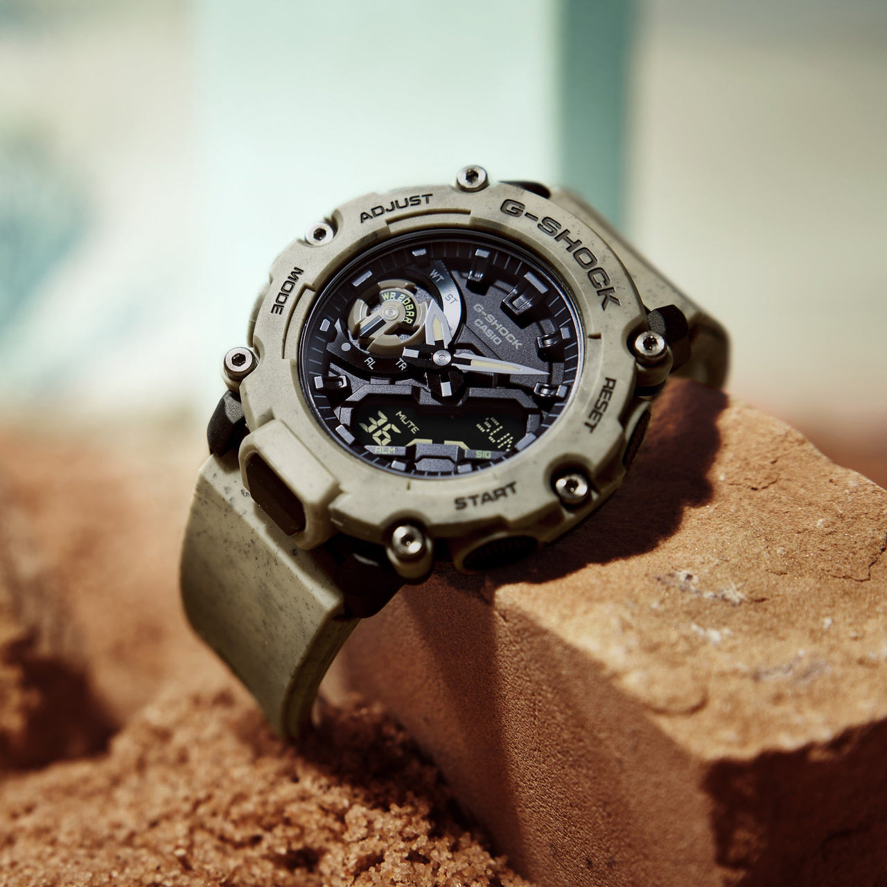 CASIO G-Shock Analog-Digital 'Brown' GA-2200SL-5APR