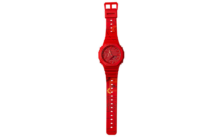CASIO G-Shock Analog-Digital 'Red' GA-2100-4APRTC