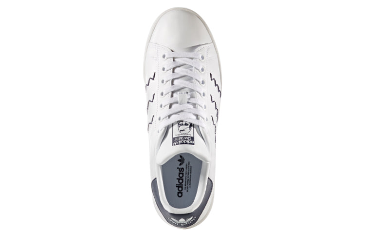 (WMNS) adidas originals Stan Smith 'White Navy Stitch' BZ0402