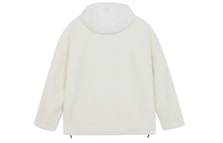 New Balance Hoodie Asia Sizing 'White Black' 5CB42143-IV