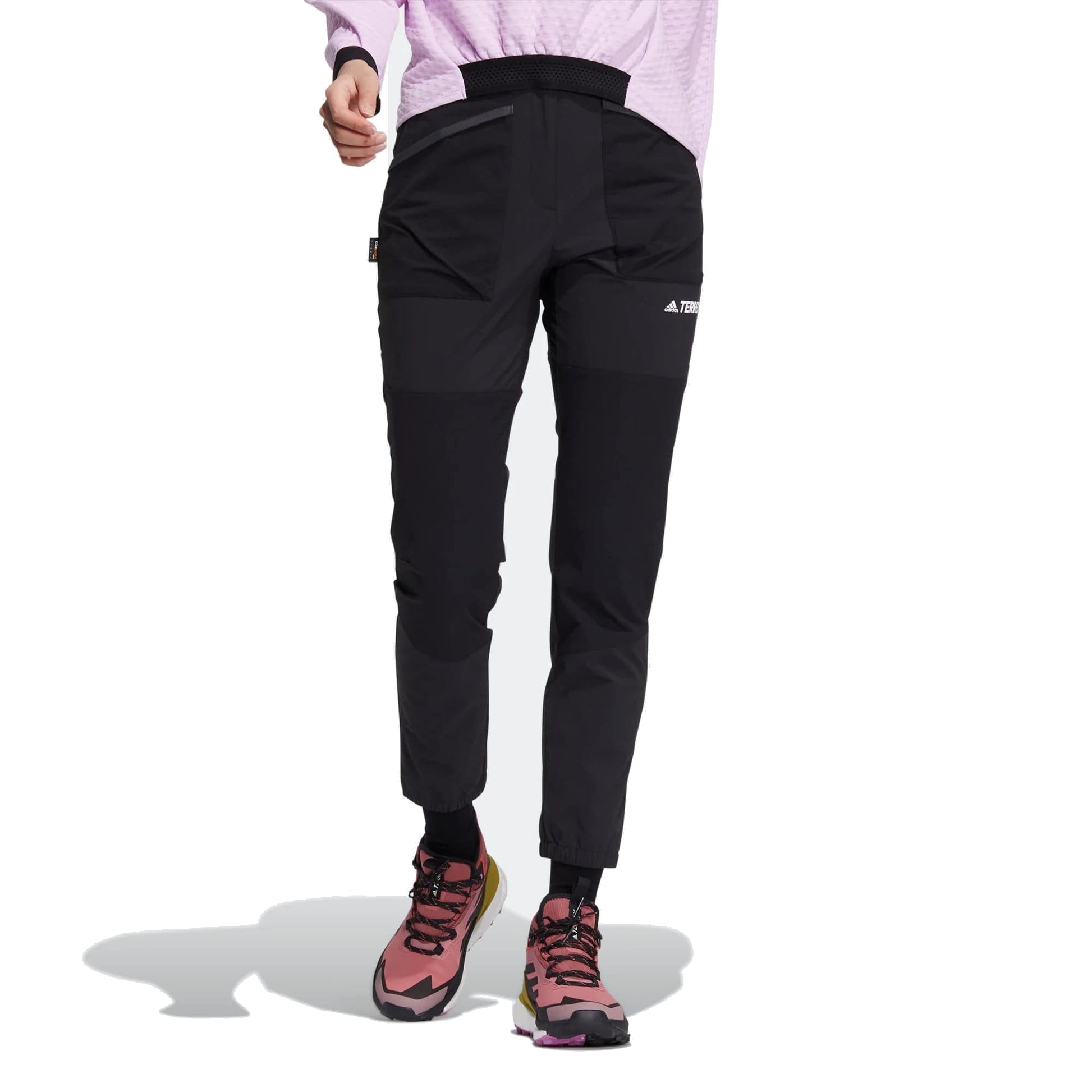 (WMNS) adidas TERREX Utilitas Pants Asia Sizing 'Black' HN1984